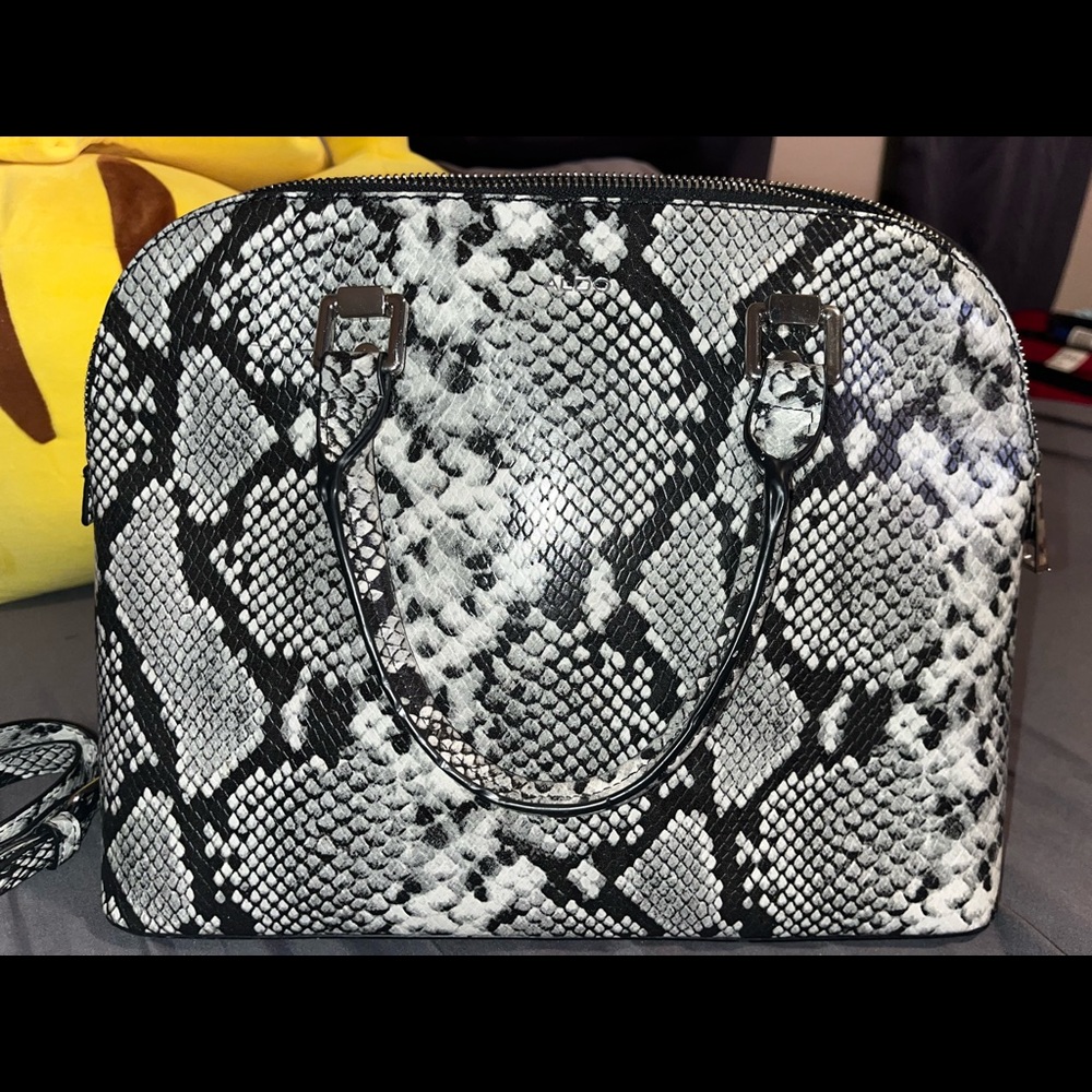 ALDO crossbody snake print purse